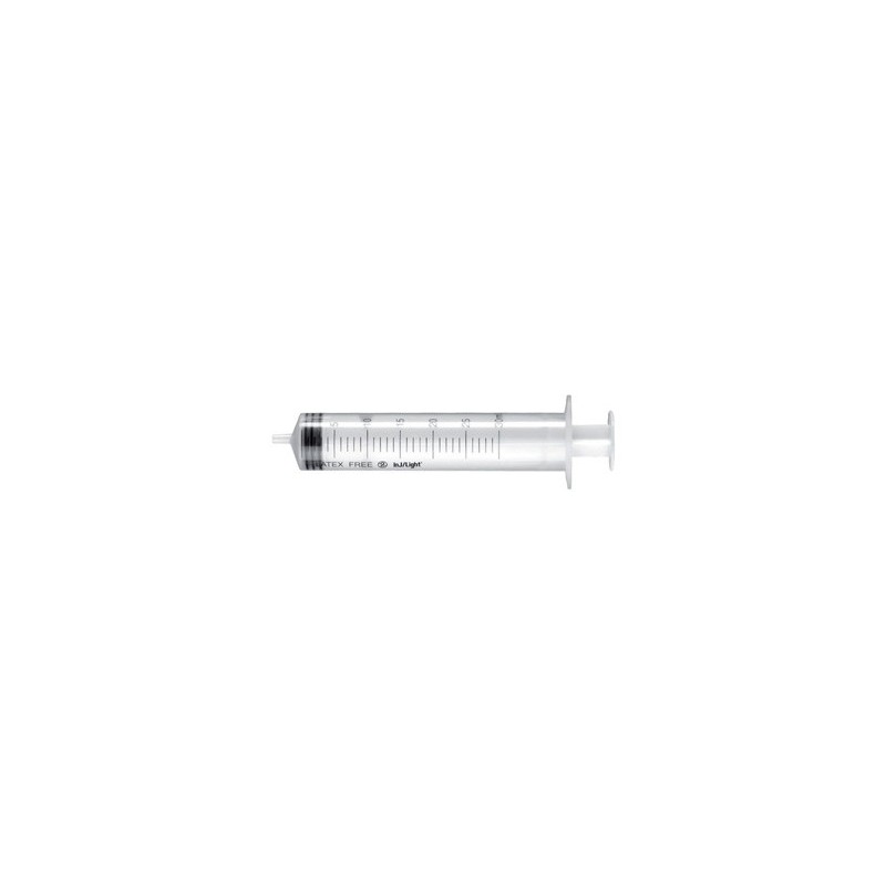 SIRINGA 3 PEZZI SENZA AGO - 10 ml CONO LUER ECCENTRICO